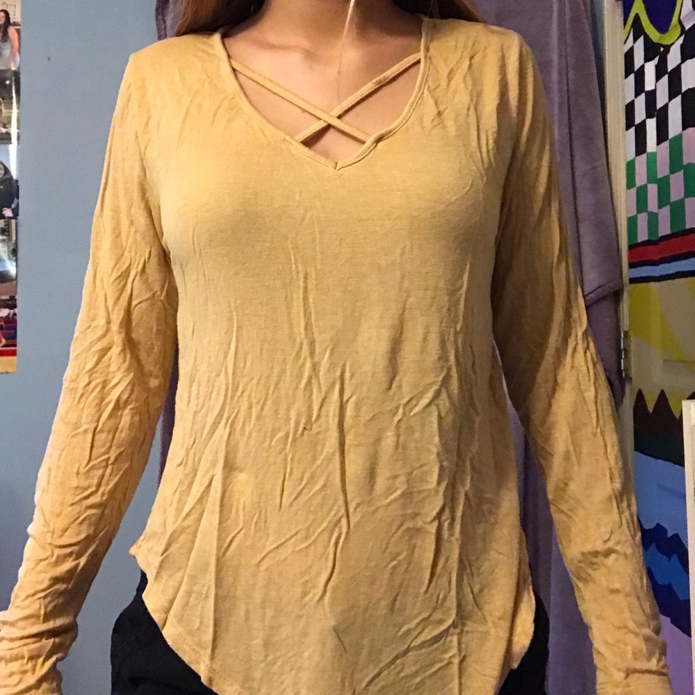 yellow long sleeve